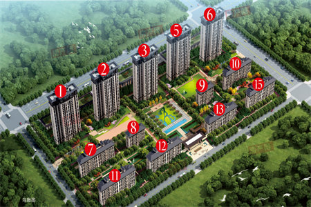 密州润东·华府壹号3室2厅1卫125万124m2出售